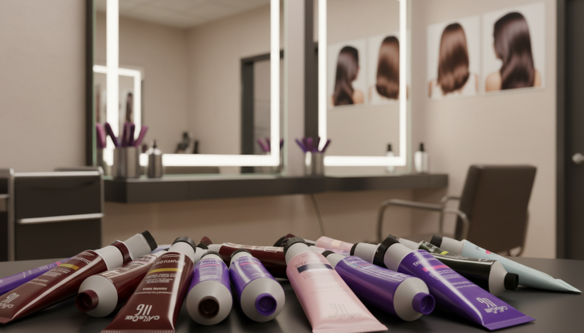 semi-permanent hair colour