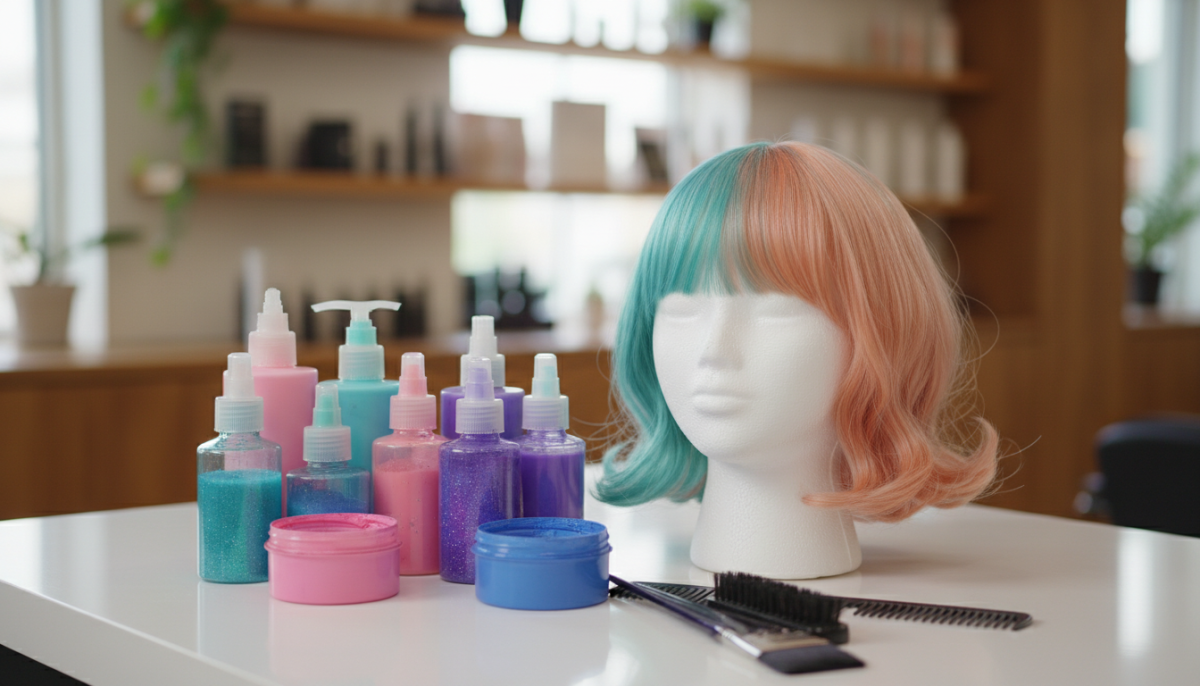 temporary hair colour products